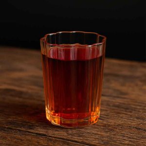 طقم كاسات عصير زجاجي فاخر – 12 قطعة