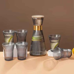 طقم شاف وكاسات عصير