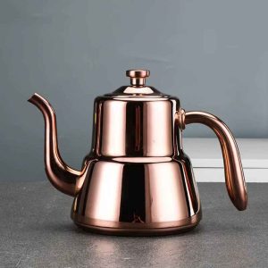 إبريق شاي ستانلس ستيل – سعة 1.5 لتر