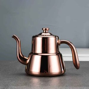 إبريق شاي ستانلس ستيل – سعة 1 لتر