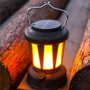 فانوس محمول يعمل بالطاقة الشمسية متعدد الإضاءة